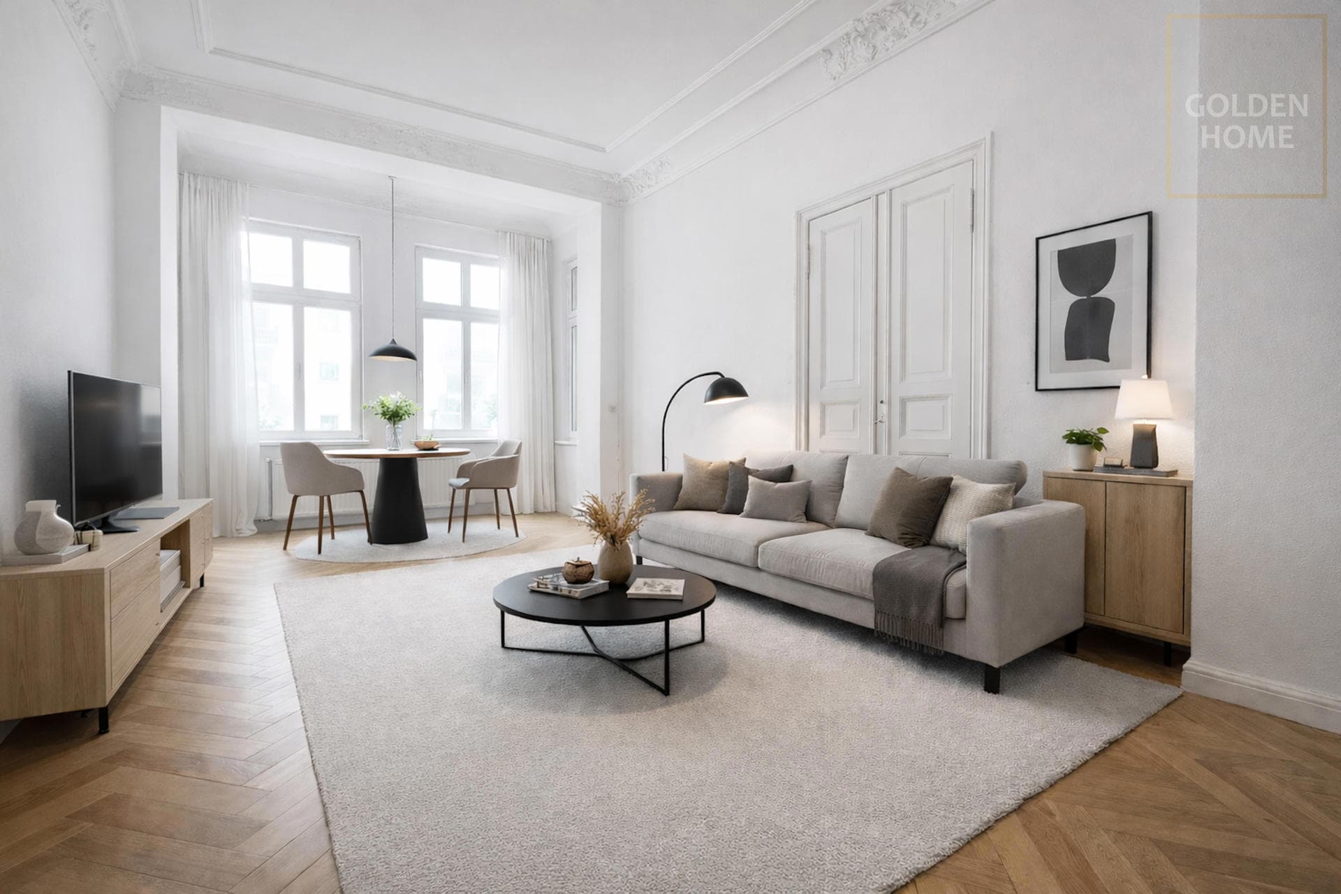 Renovierungsobjekt: Urbane 5,5 Zimmer-Wohnung zum Kauf mit Balkon in Berlin