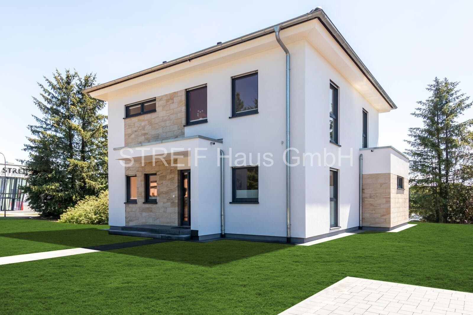 Modernes Einfamilienhaus im Neubaugebiet von Werdohl-Pungelscheid (im Wiesengrund) mit vorhandenem Grundstück