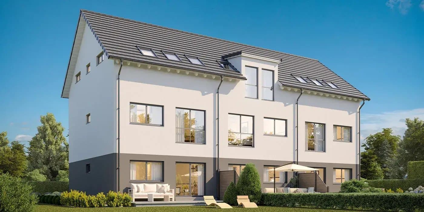 *Drei moderne Reihenhäuser in Bochum-Hiltrop - Wohnen am Waldrand, nahe Gysenberg*