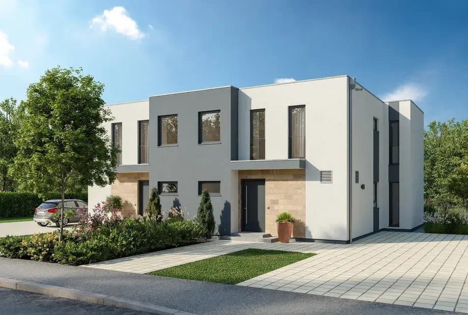 *Letzte Chance: Moderne Doppelhaushälfte im Kubus-Design - letztes Grundstück! *