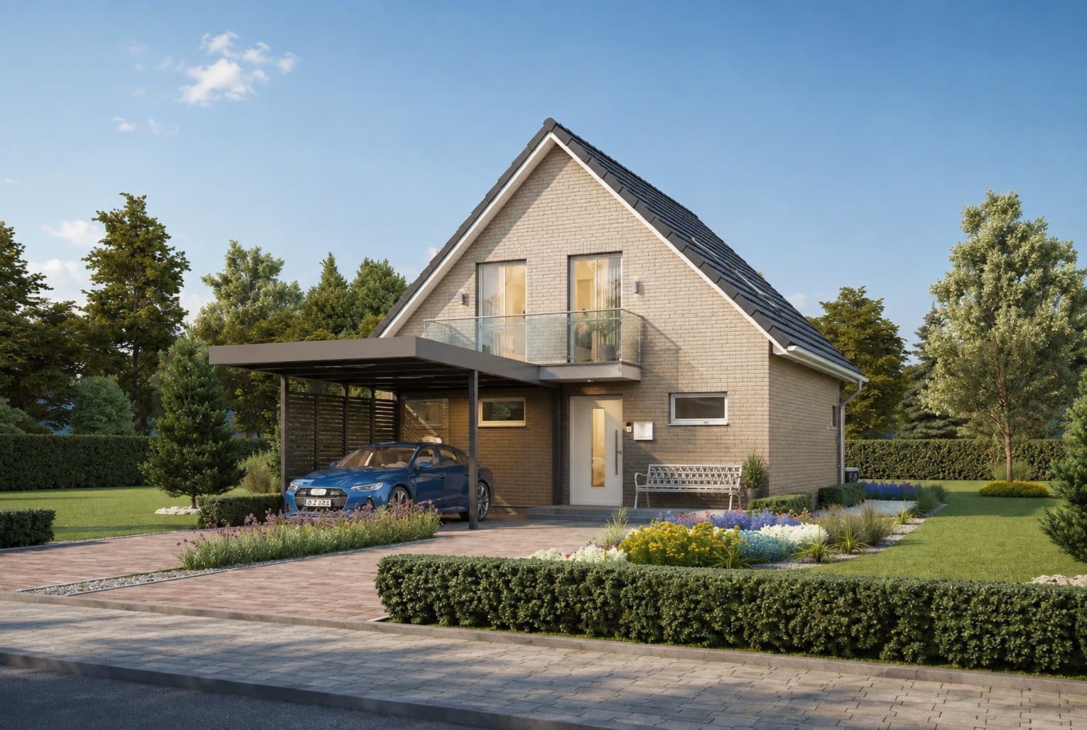 Modern geplantes Einfamilienhaus mit durchdachtem Grundriss auf 114 m²
