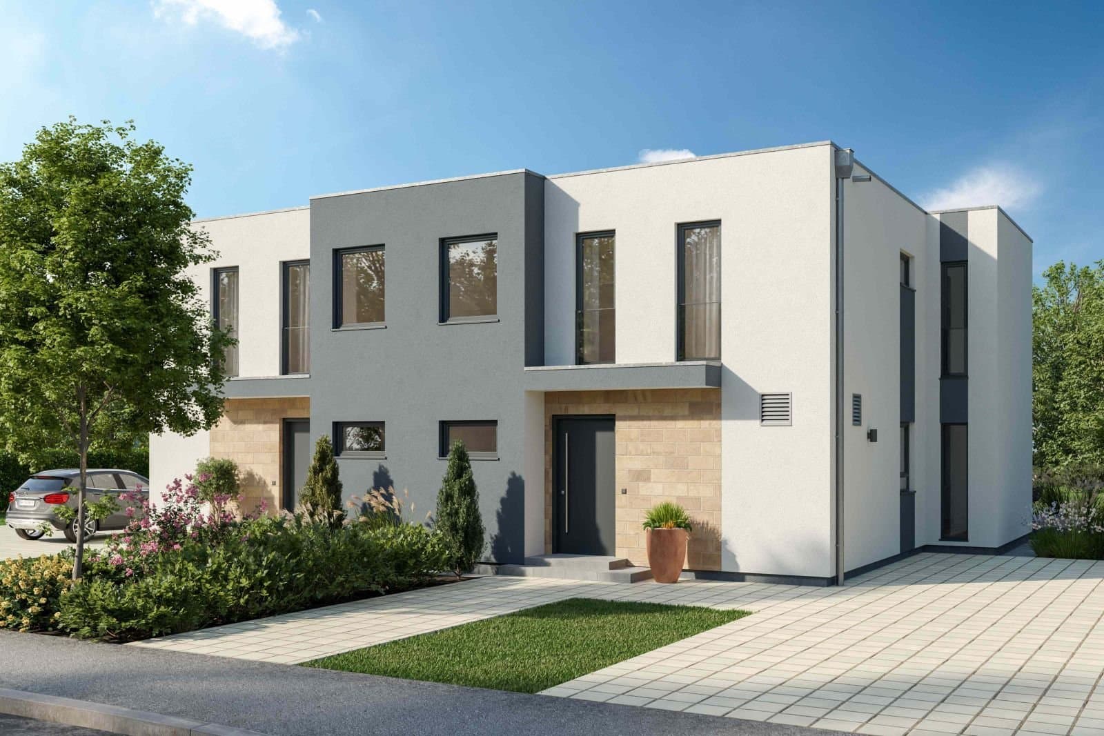 Ein bestehendes Doppelhaus erweitern? Mit STREIF wird es möglich