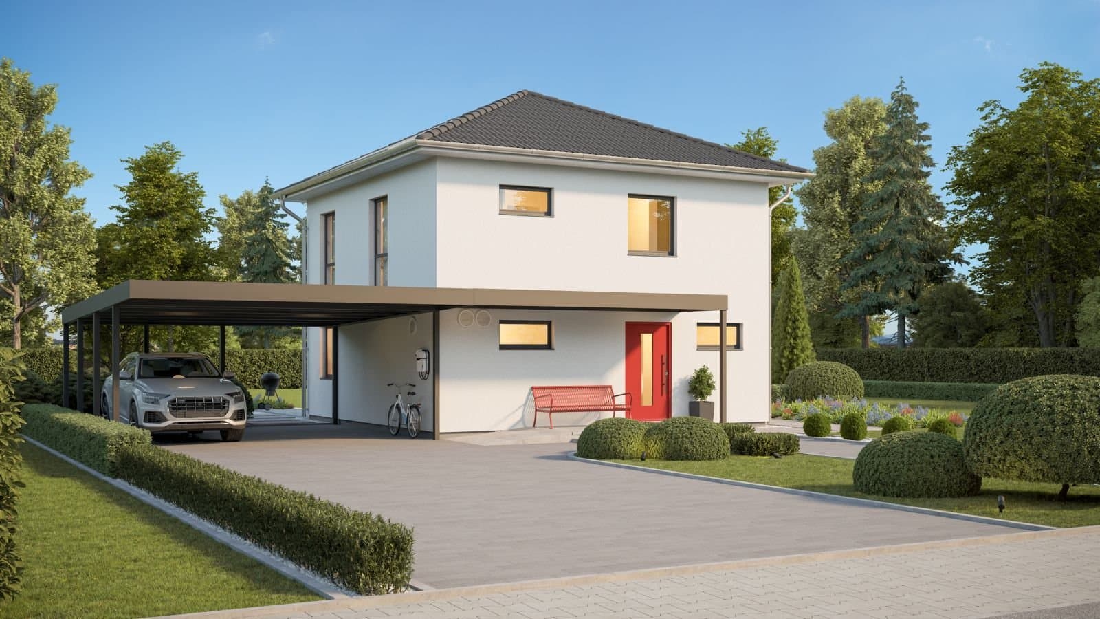 STREIF Platzwunder 01 - Individuell geplantes Einfamilienhaus mit 107 m² Wohnfläche