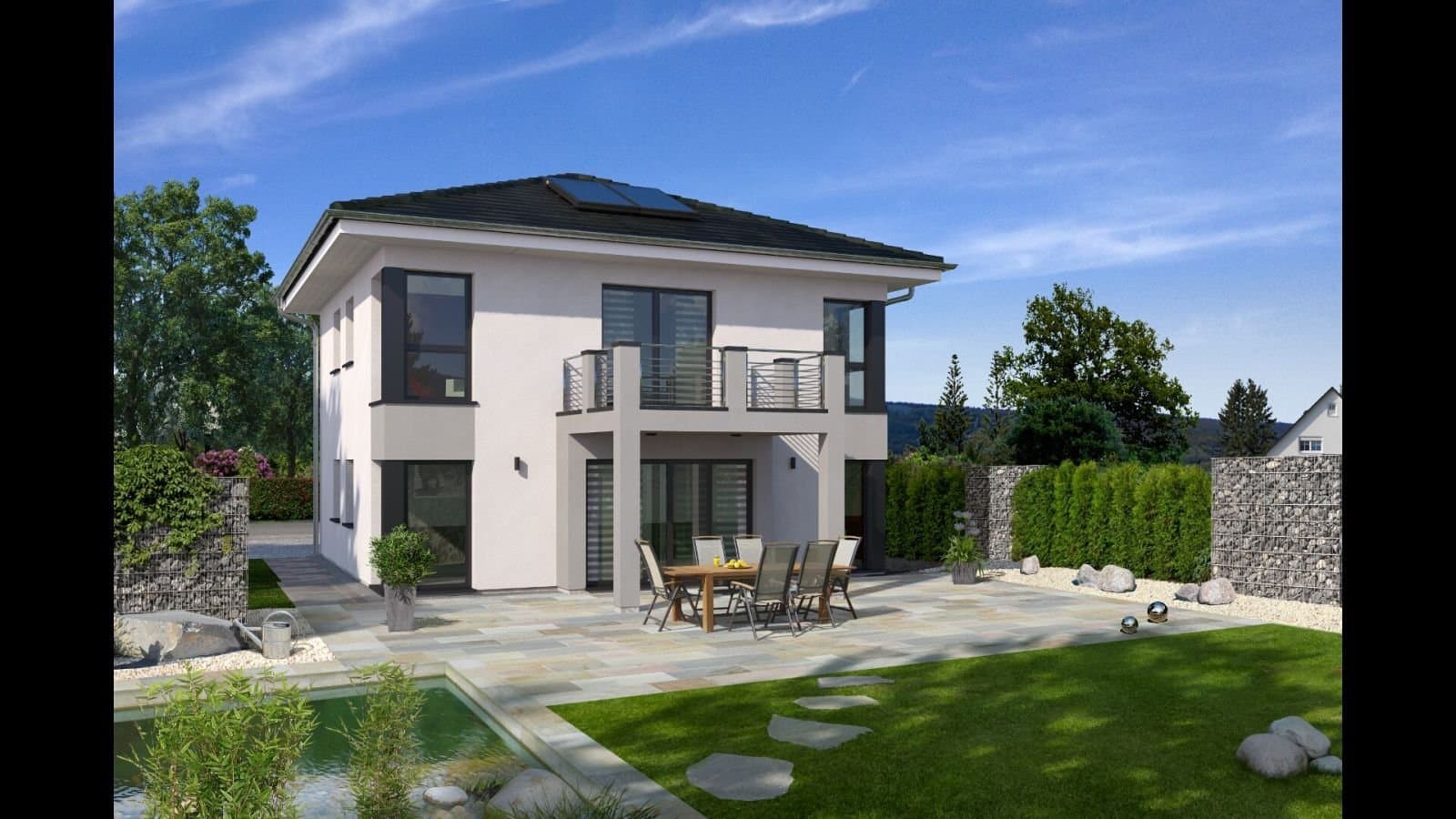 Modernes Einfamilienhaus mit flexiblem Grundriss auf attraktivem Grundstück