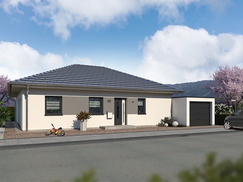Individueller Bungalow in Rehau - Komfortabler Wohntraum auf 68 m²