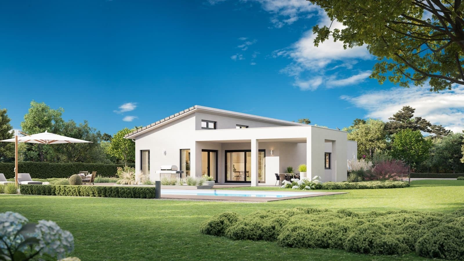 Traumbungalow von STREIF Haus mit Grundstück mit Burgblick in absolut ruhiger Toplage