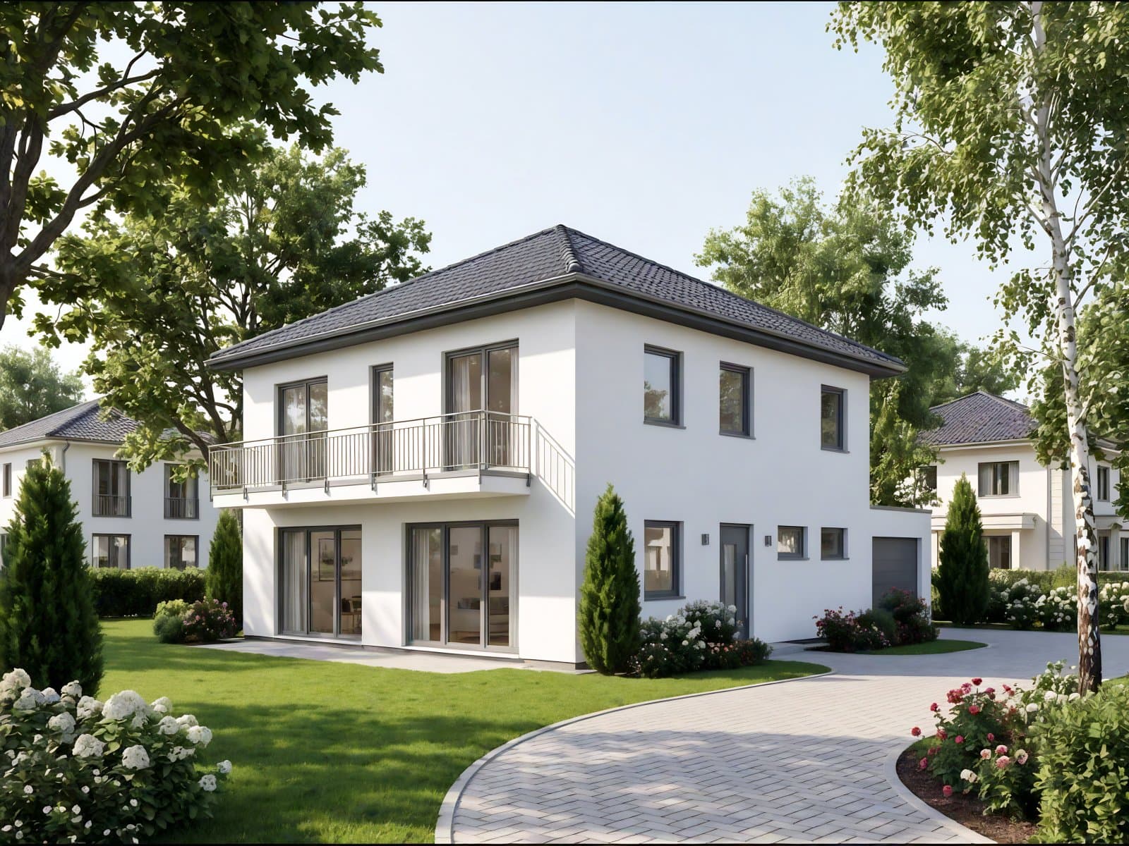 Stadtvilla projektiert nach Kundenwünschen