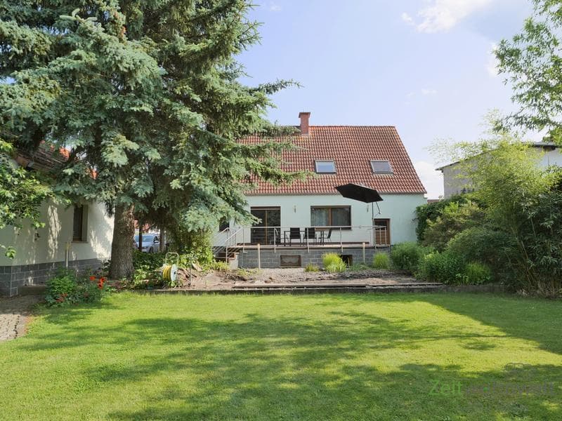 (EF1284_M) Gotha: Herbsleben, modernes möbliertes Wohnhaus nahe Erfurt/Gotha mit 2x Bädern, Terrasse und Garten