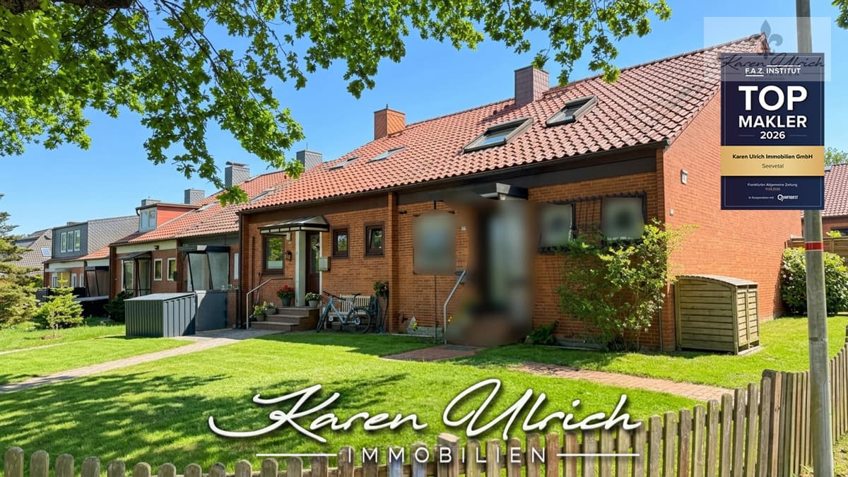 Kapitalanlage mit Zukunft -modernisiertes Reihenhaus in begehrter Lage von Hittfeld