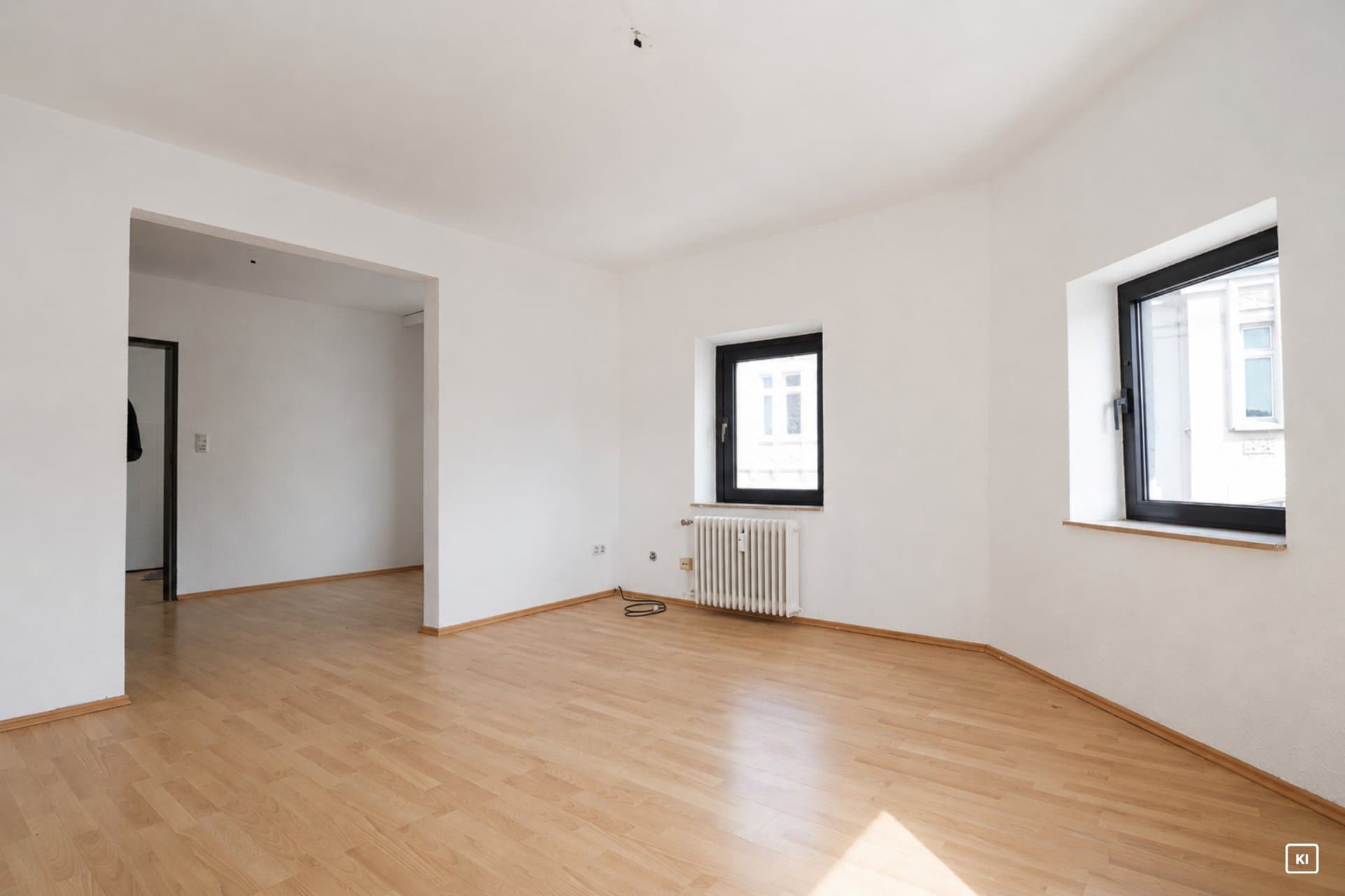 Großzügig wohnen auf rund 80m² mit offenem Wohn-/ Essbereich und Tageslichtbad in Wehringhausen
