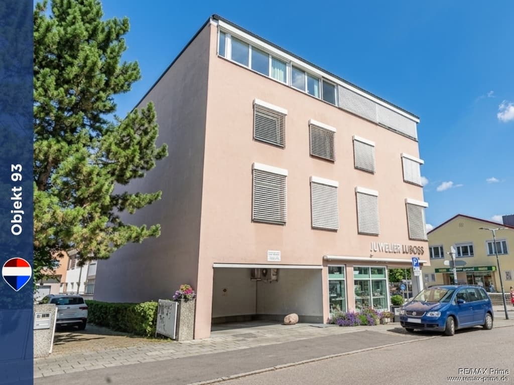 Wohnen im Herzen Germerings – helle 3-Zimmer-Wohnung mit Balkon zum Innenhof