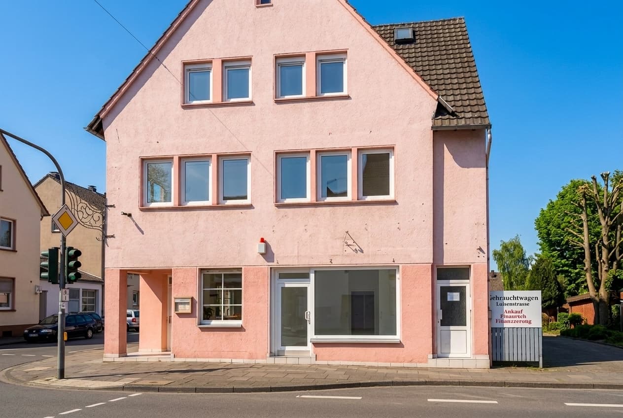 Siegburg -Brückberg: Zins-Rendite Objekt mit 2 Gewerbeeinheiten und 5.Wohneinheiten voll vermietet.