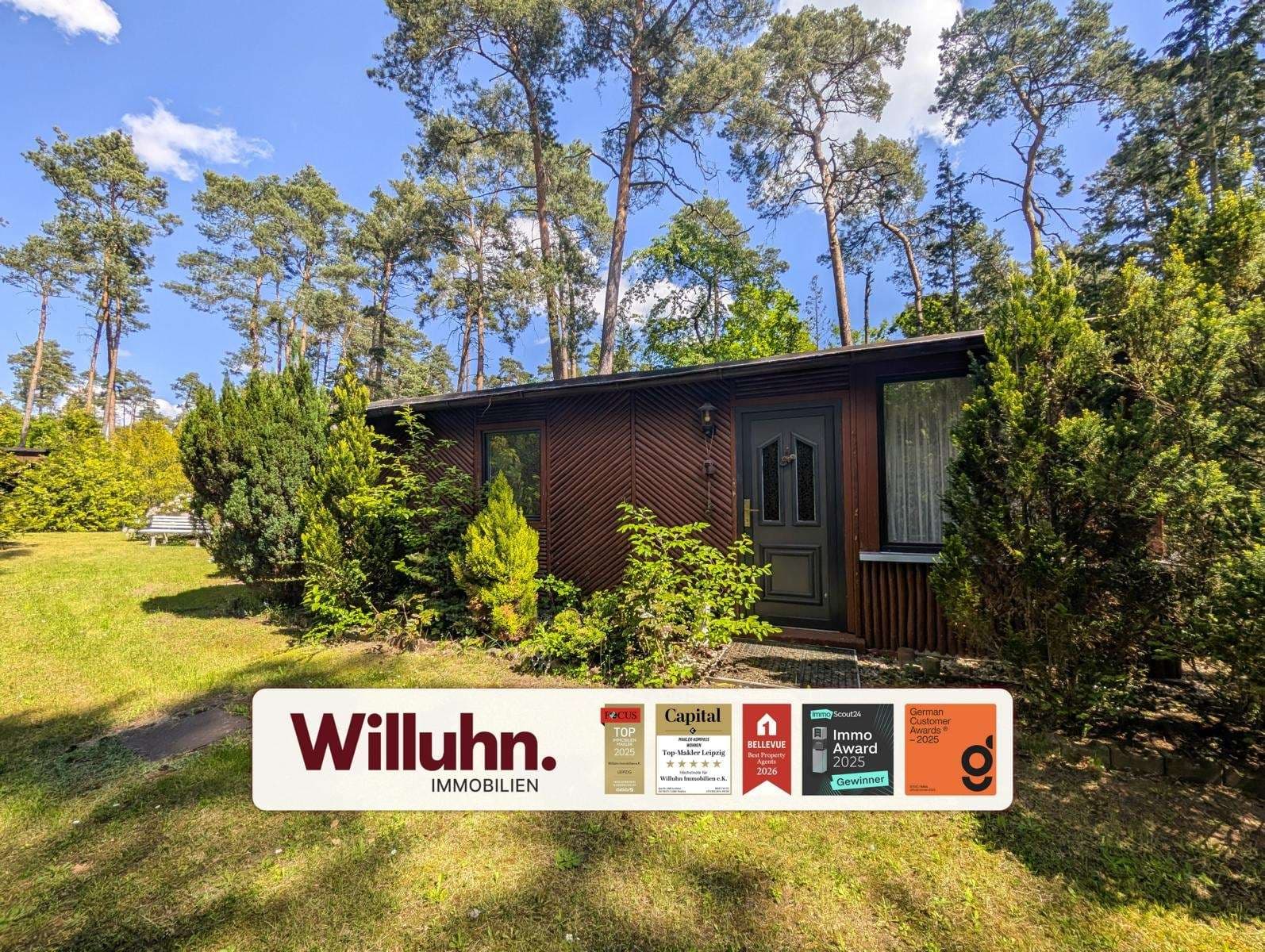 Idyllisches Wochenendhaus in der Dübener Heide | Großes Grundstück in himmlischer Ruhe