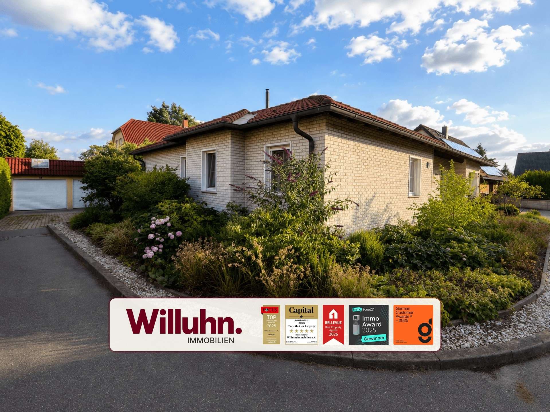 Wohlfühl-Bungalow | Kamin | sonniger Garten | PV mit Speicher | Einbauküche