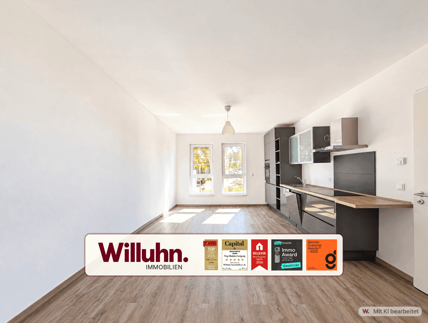 NEUBAU - Bezugsfrei!! - 2 Bäder - Balkon - Fußbodenheizung - Aufzug - Stellplatz
