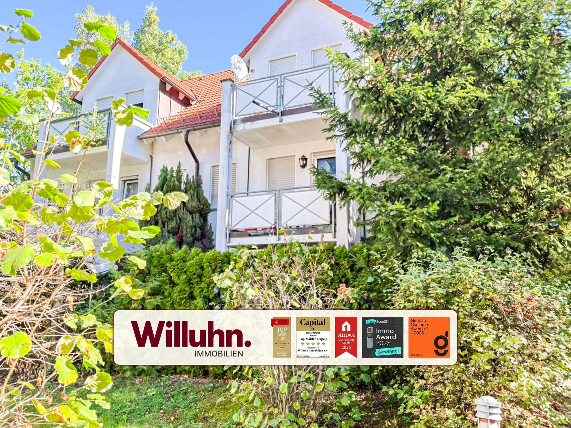 Möblierte Wohnung mit Einbauküche | TG-Stellplatz | Balkon | Abstellraum