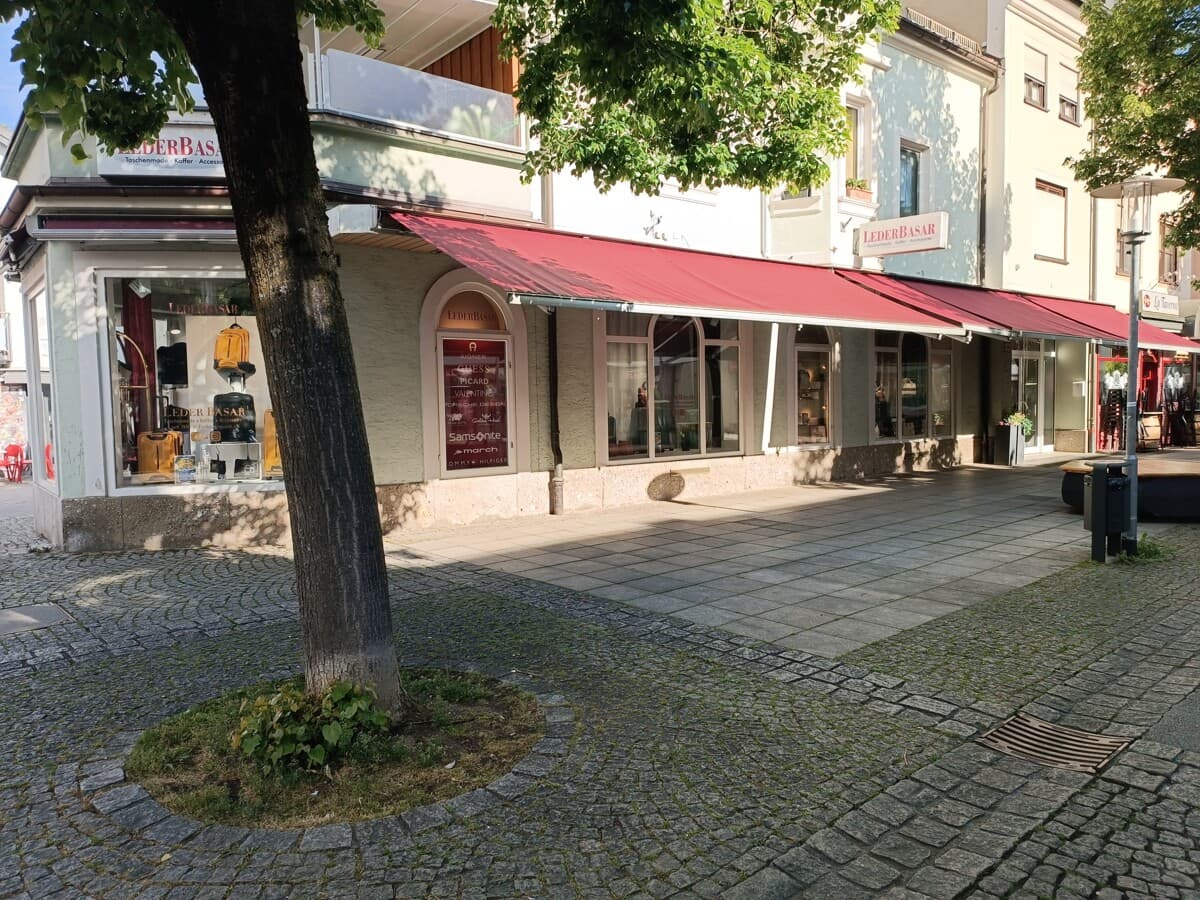 Geschäftsfläche mit 296 m² in bester Fußgängerzonenlage von Freilassing - frei ab 01.01.2027
