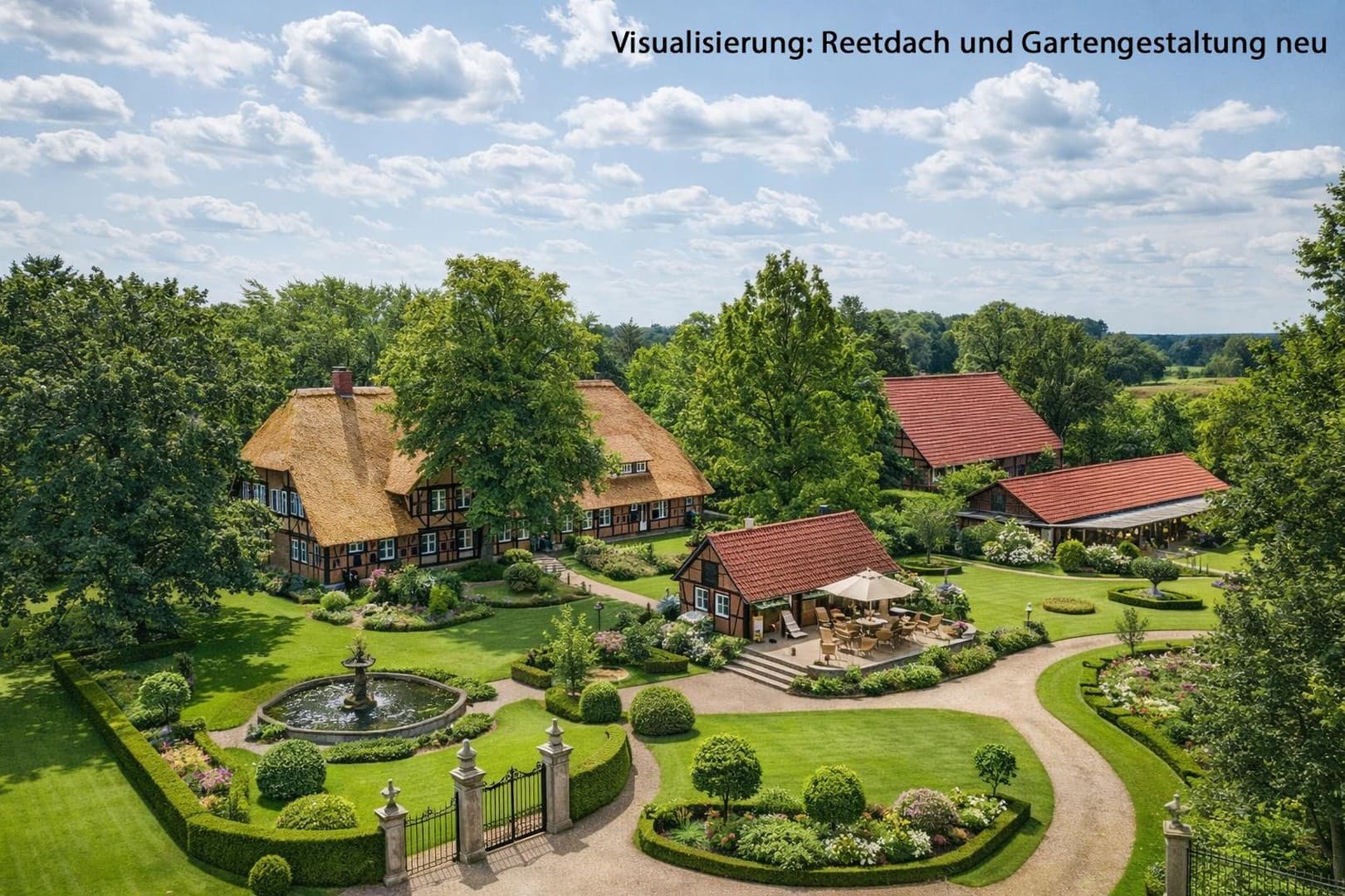 Exkl. Anwesen, Family-Office oder Pferdehof nur 64 km von Hamburg - max. bis 30 ha Eigenland möglich