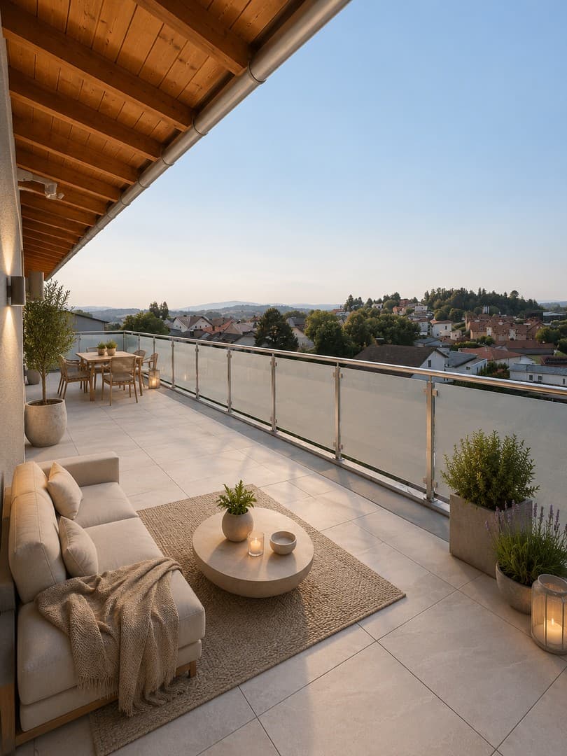 KfW40 + QNG: Im Herzen von Hauzenberg - Exklusives Penthouse mit Weitblick