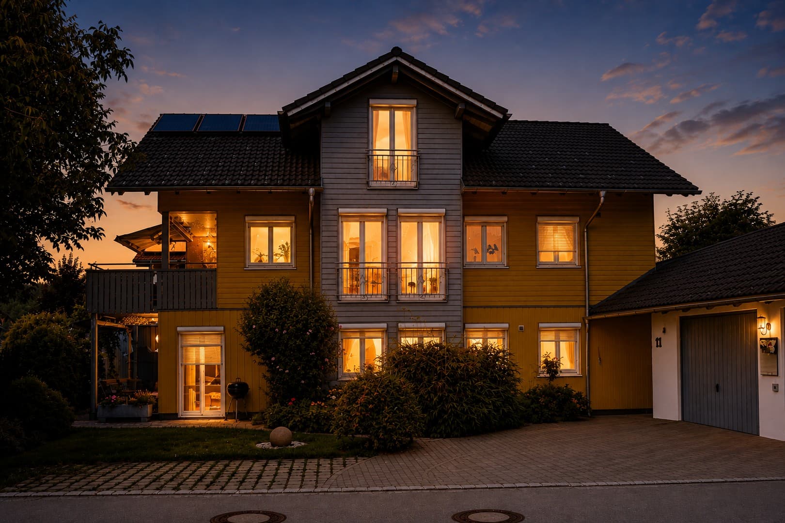 Sehr sonniges Holzhaus, KfW60, Isny-Großholzleute, EG barrierefrei,