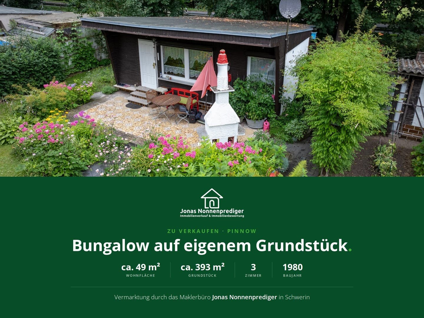 Bungalow mit Garten - für den Käufer provisionsfrei