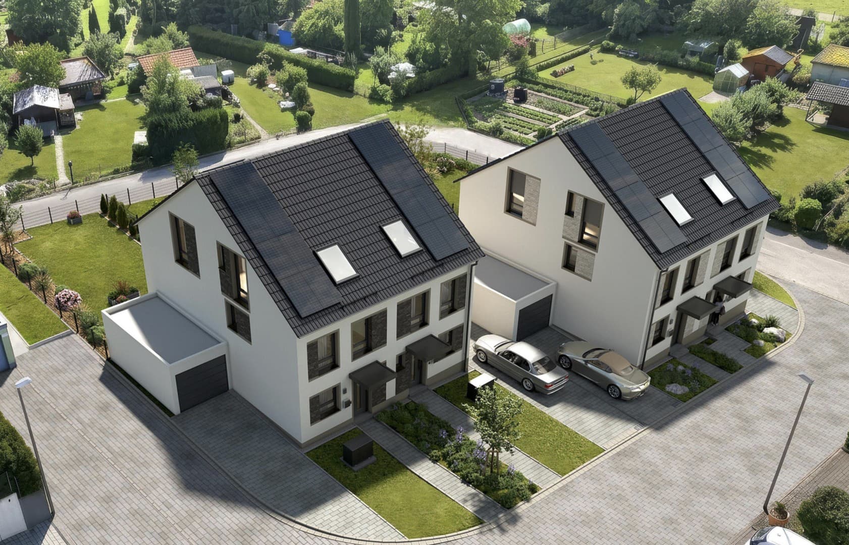 Modernes KfW-40-QNG-Massivhaus mit Garten – Top-Lage in Gau-Algesheim, PV & Wärmepumpe inklusive