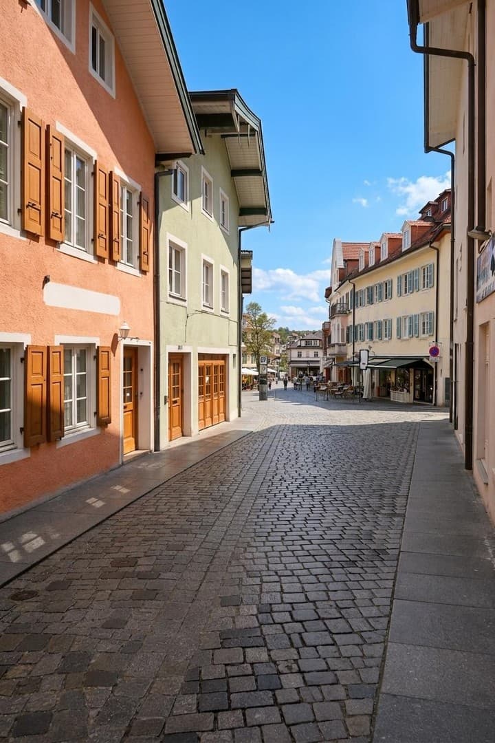 Wohnen in der Altstadt von Bad Tölz – charmantes Stadthaus, direkt an der historischen Marktstraße