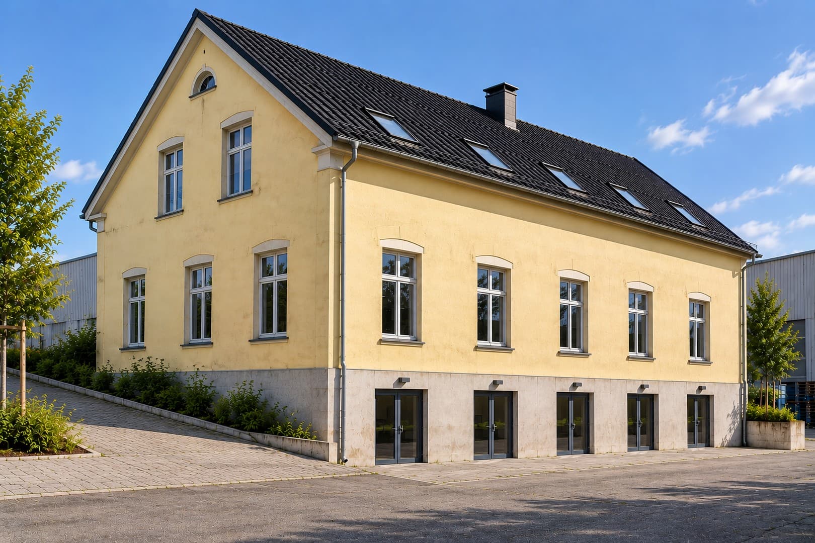 50/100/200 m2 direkt am Bahnhof: Ladenlokal