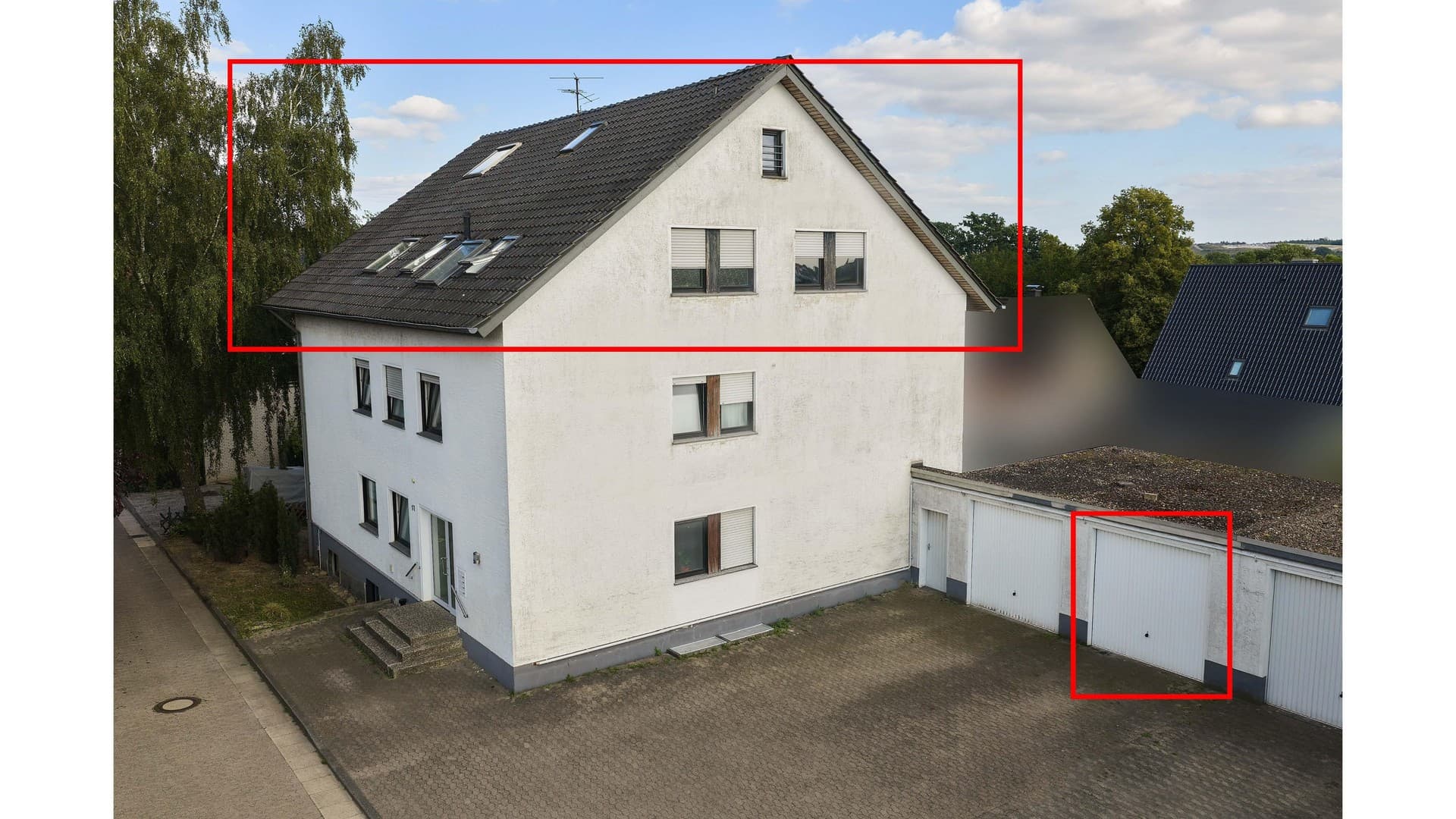 Großzügige 4-Zimmer-Wohnung mit Balkon und Garage