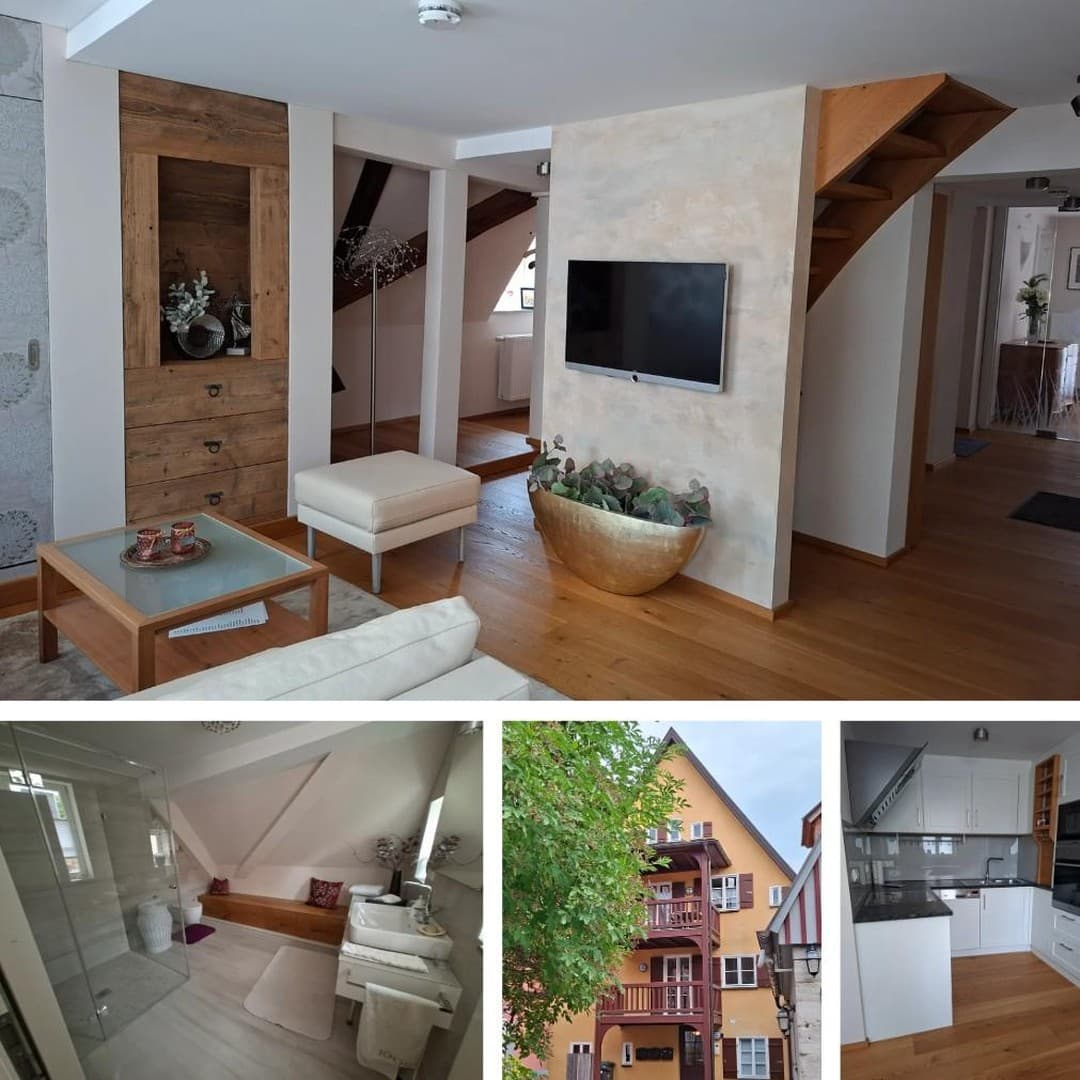**Reserviert** Stilvolle und exklusive Maisonette-Altstadtwohnung mit Aufzug und Balkon