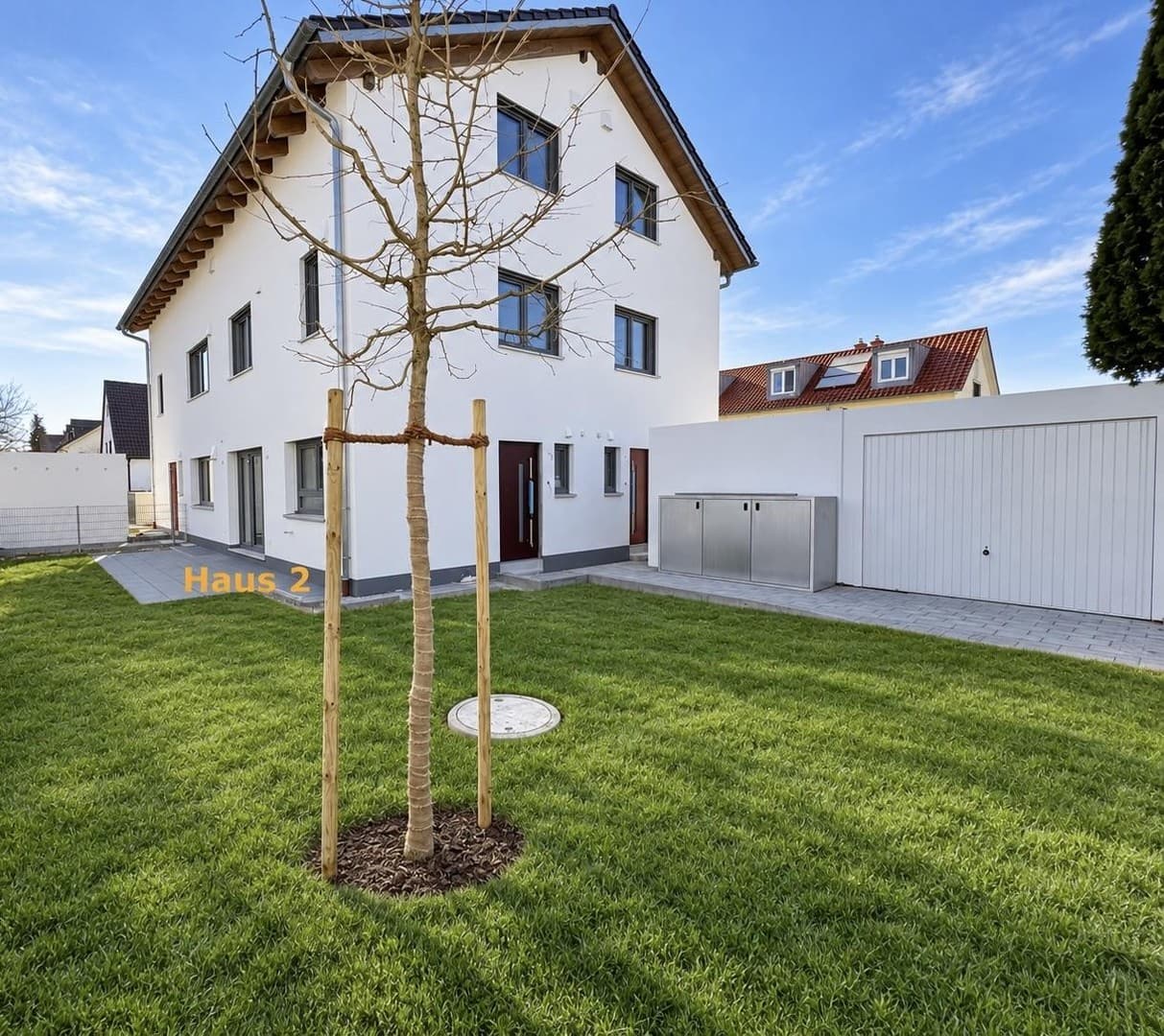 Effizienzhaus Bj. 2023 (A+, nur 17kWh) 6-Zi. in Schwabing-Freimann, großer Garten