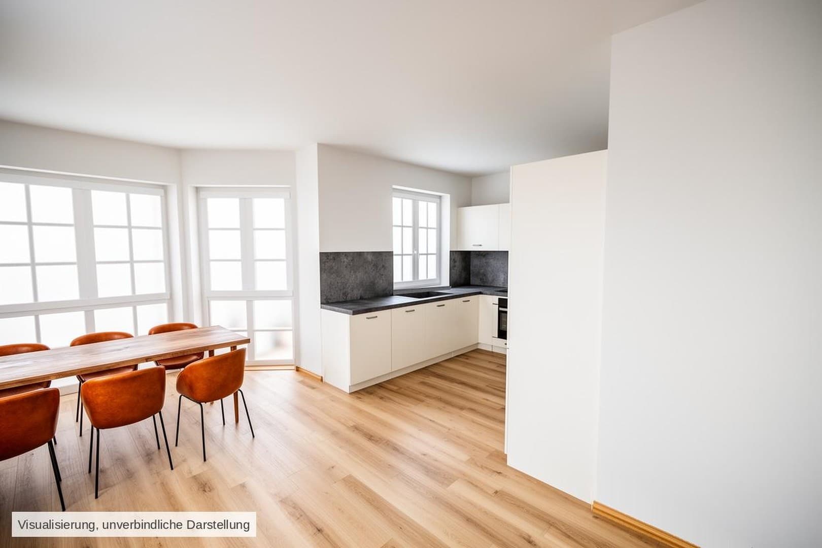 Erstbezug nach umfassender Modernisierung | 2 Zi., Wohnküche 36 m², Terrasse