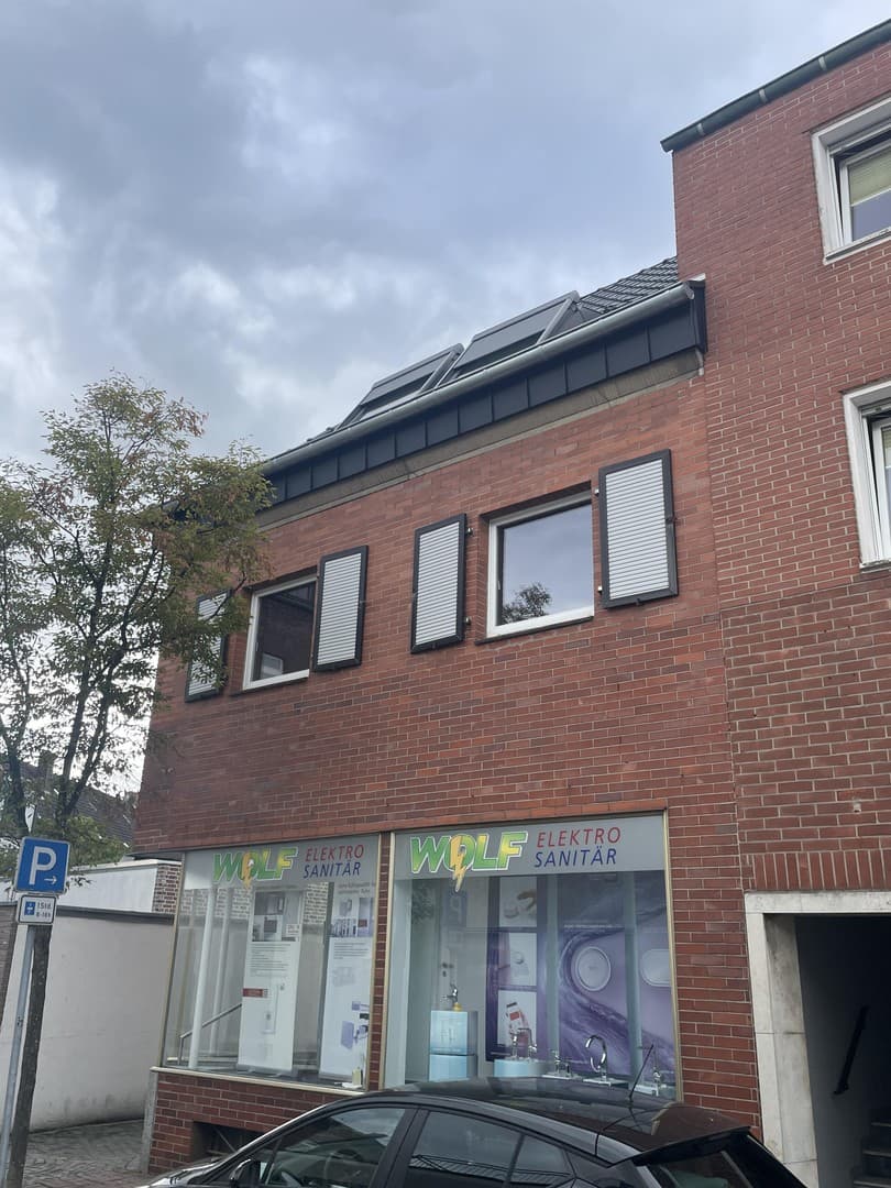 Frisch renovierte, große Wohnung mit Balkon in der Innenstadt von Kevelaer