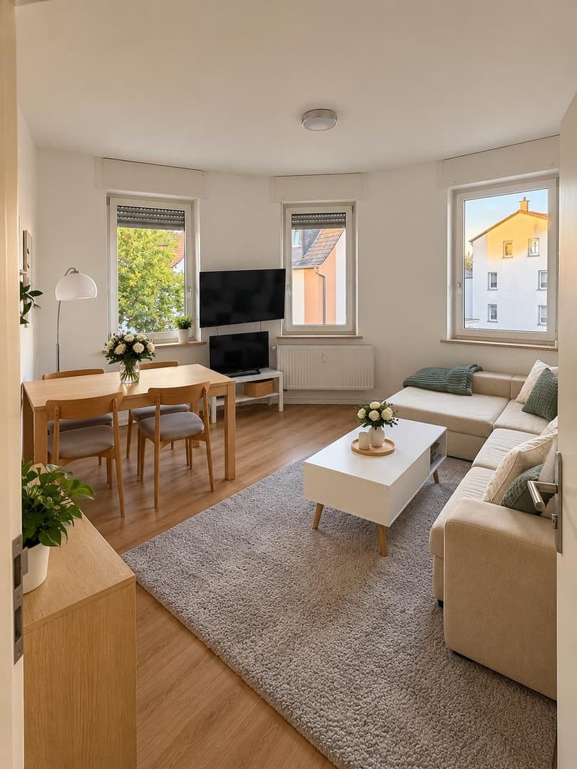 Heusenstamm Zentrum: Moderne 5-Zi-Wohnung, 2 Bäder, top S-Bahn-Anbindung