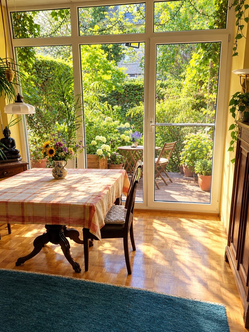 Rarität in Westschwabing: Maisonette Wohhnung mit eigenem Eingang und Gartennutzung