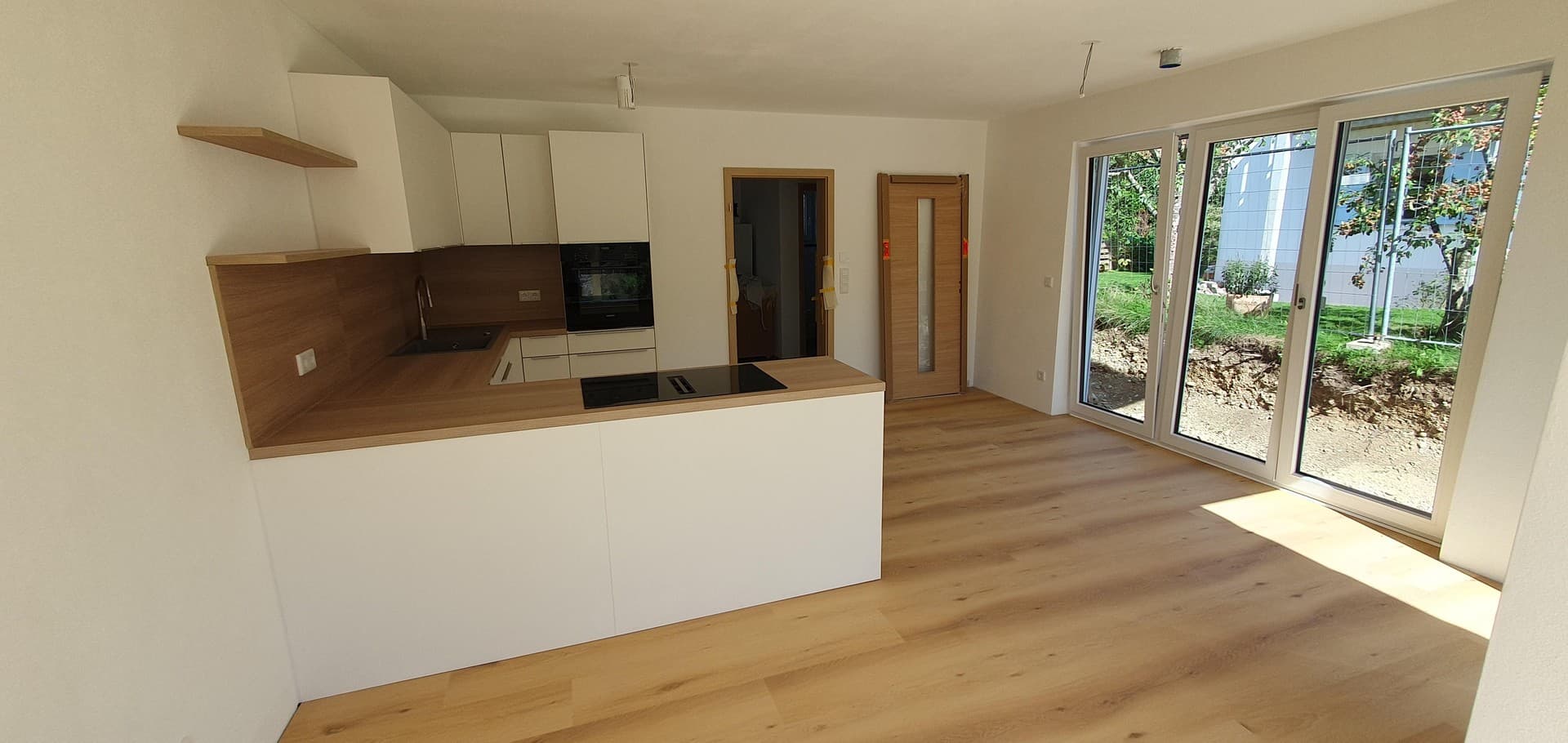 Neu gebautes Einfamilienhaus