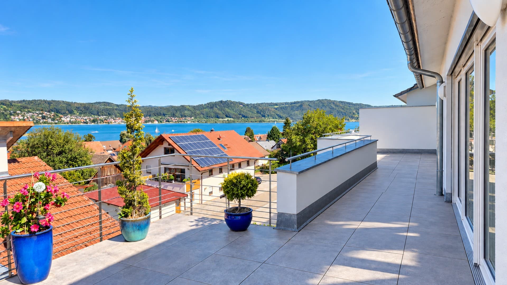 Barrierefreies Penthouse | 157 m², große Terrasse & exzellente Seesicht – PROVISIONSFREI