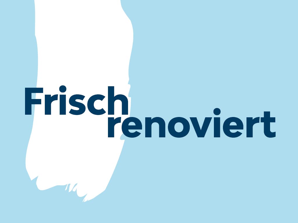 Frisch renovierte Erdgeschosswohnung wartet auf neue Mieter - EG rechts