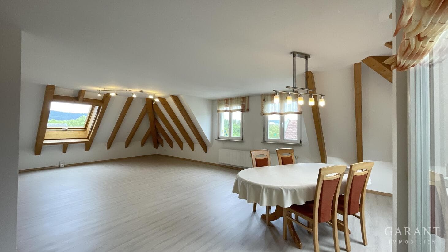 Wohnen über den Dächern von Bad Säckingen mit Blick in alle Himmelsrichtungen!