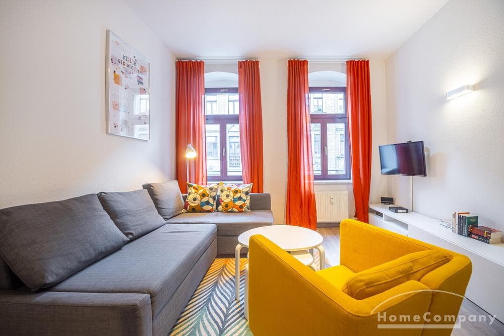 117812 HomeCompany Dresden Möbliert/Furnished 2-Zimmer Apartment in Dresden-Neustadt max. 2 Personen