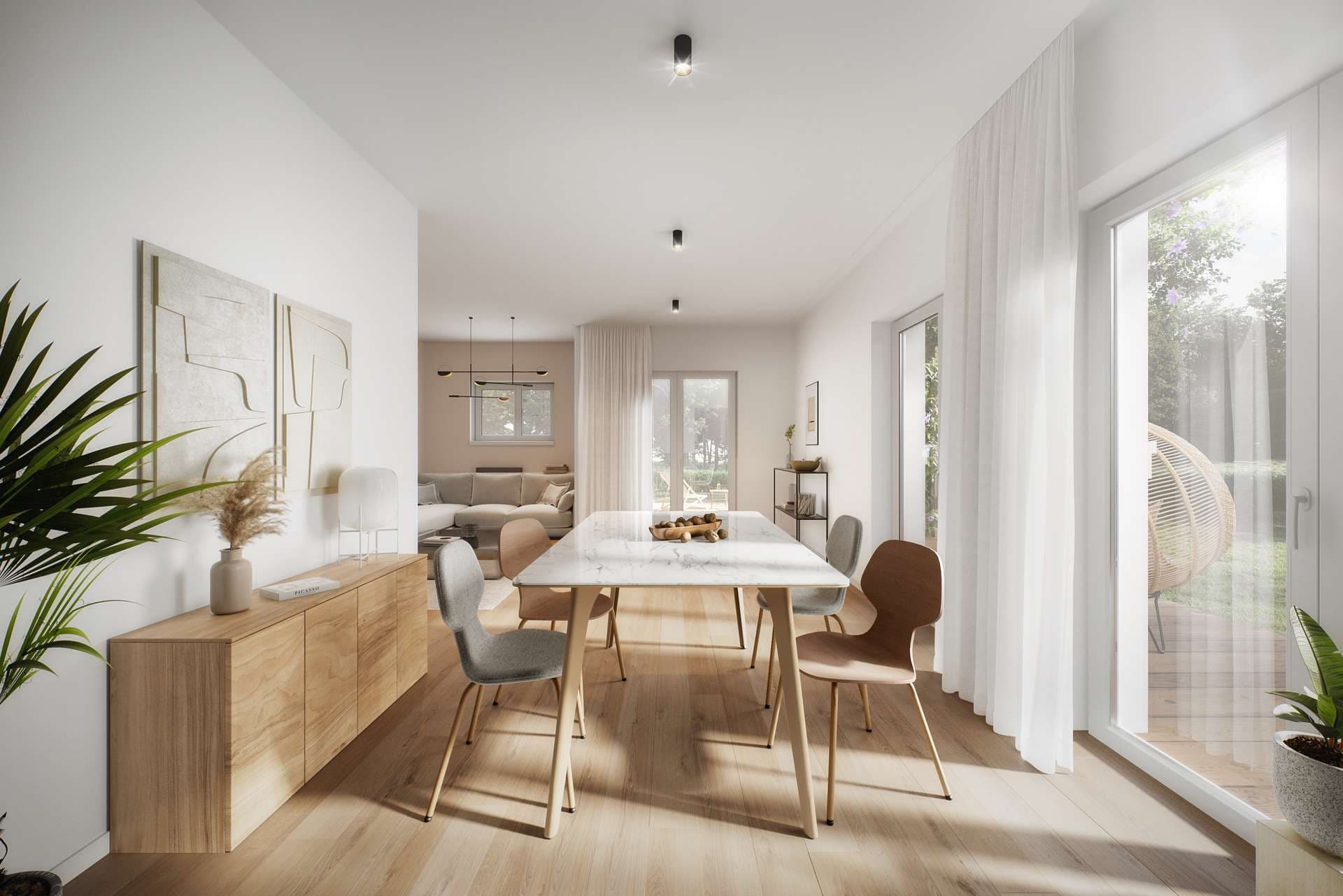 Einfamilienhaus KfW55 Standard - idyllisch & absolut ruhig -Ihr neues Zuhause in Leipzig-Stahmeln