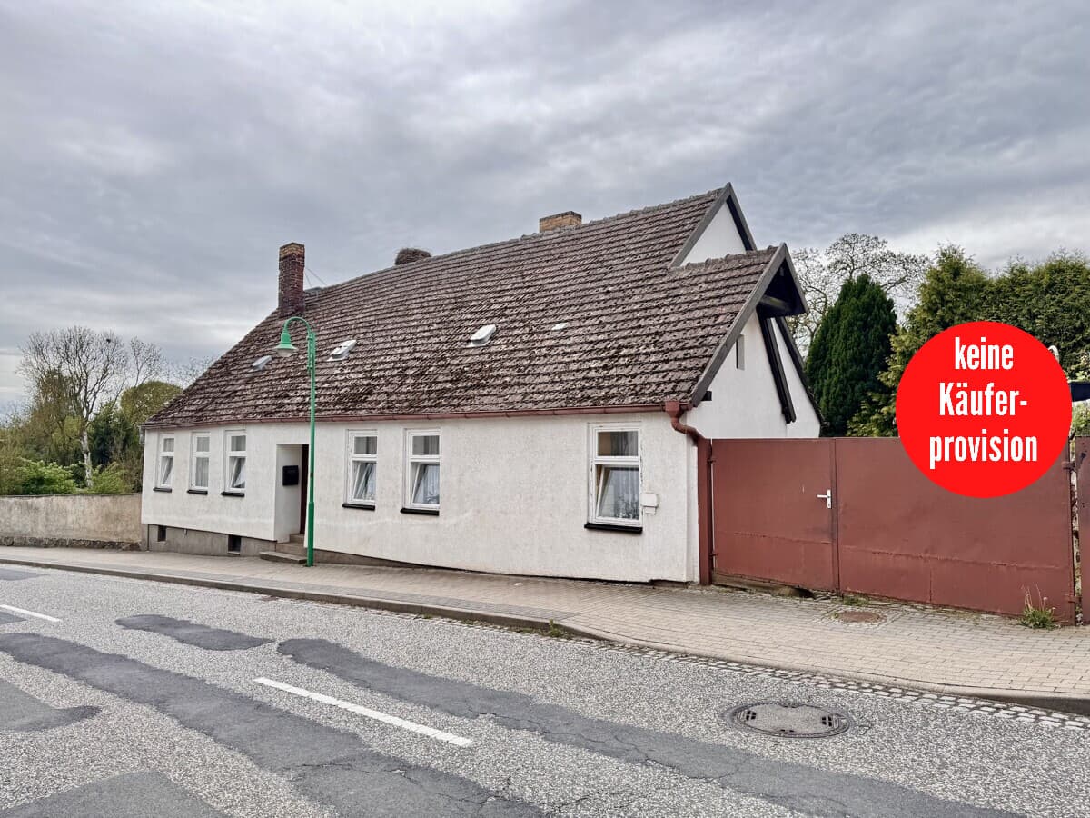 HORN IMMOBILIEN ++ RESERVIERT++Ein Haus für viele Möglichkeiten in Brüssow bei Löcknitz